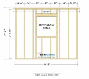 10x10 Barn Shed Plans - Build Blueprint