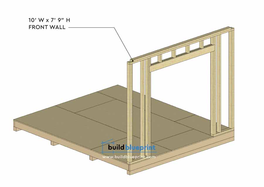 wall frame 3d shed