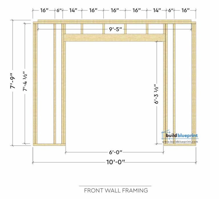 16x10 Barn Shed Plans - Build Blueprint