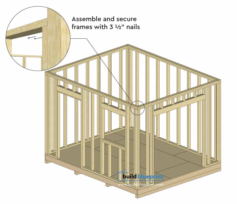 wall frame assembly instruction