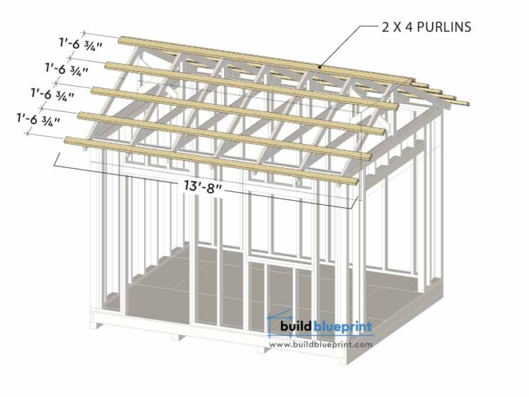 12x10 Garden Shed Plans - Build Blueprint