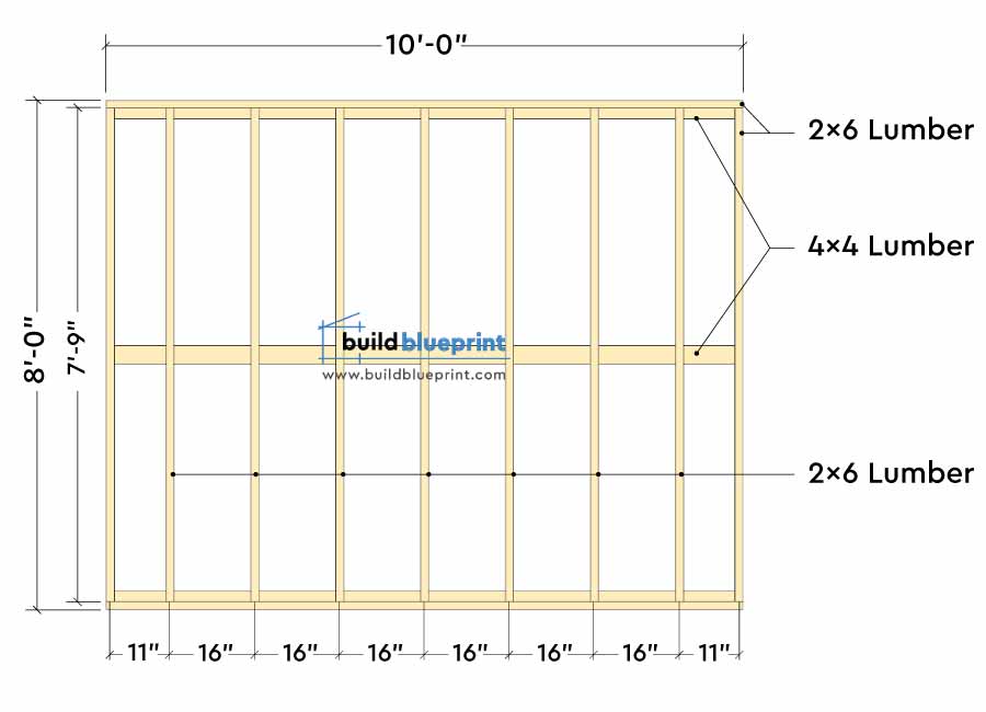 Lean To Roof Framing Plans Webframes Org