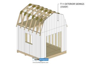 10x10 Barn Shed Plans - Build Blueprint