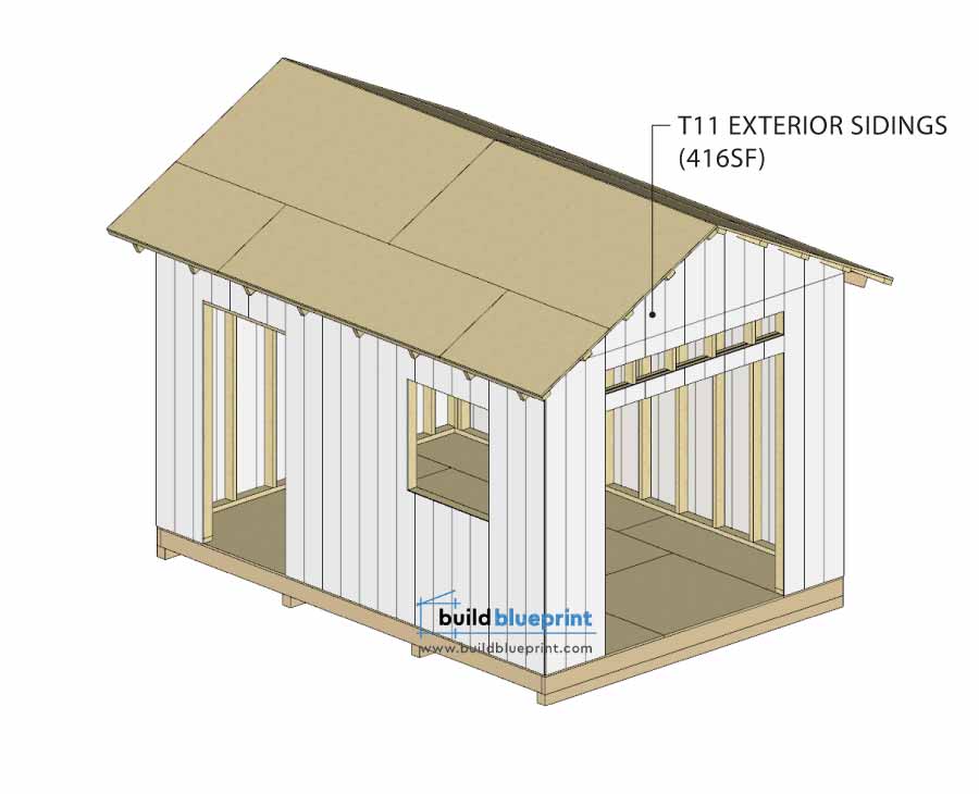 14x10 garden shed roof panel layout
