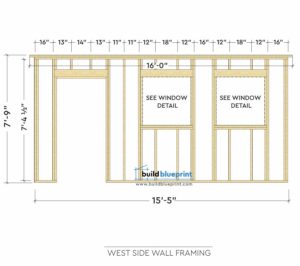 16x10 Garden Shed Plans - Build Blueprint