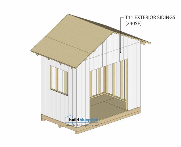 6x10 Garden Shed Plans - Build Blueprint