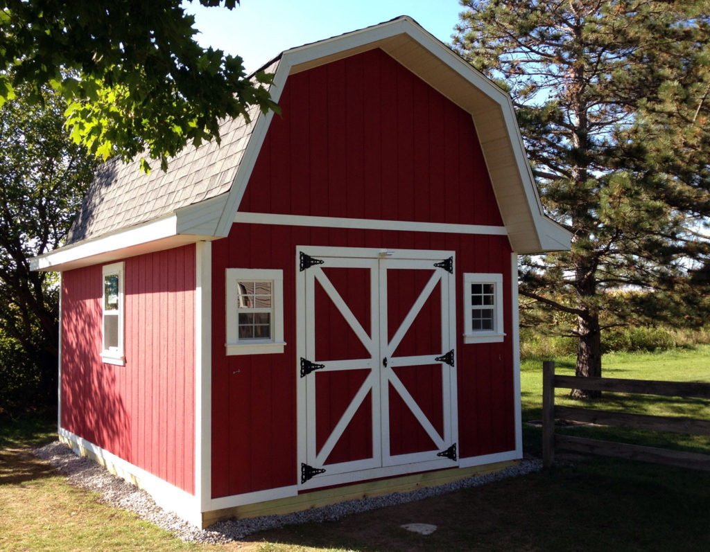 10x14 barn shed DIY build