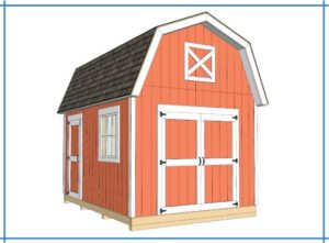 14x10 Barn Shed Free Plans