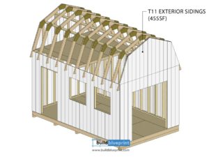 16x10 Barn Shed Plans - Build Blueprint