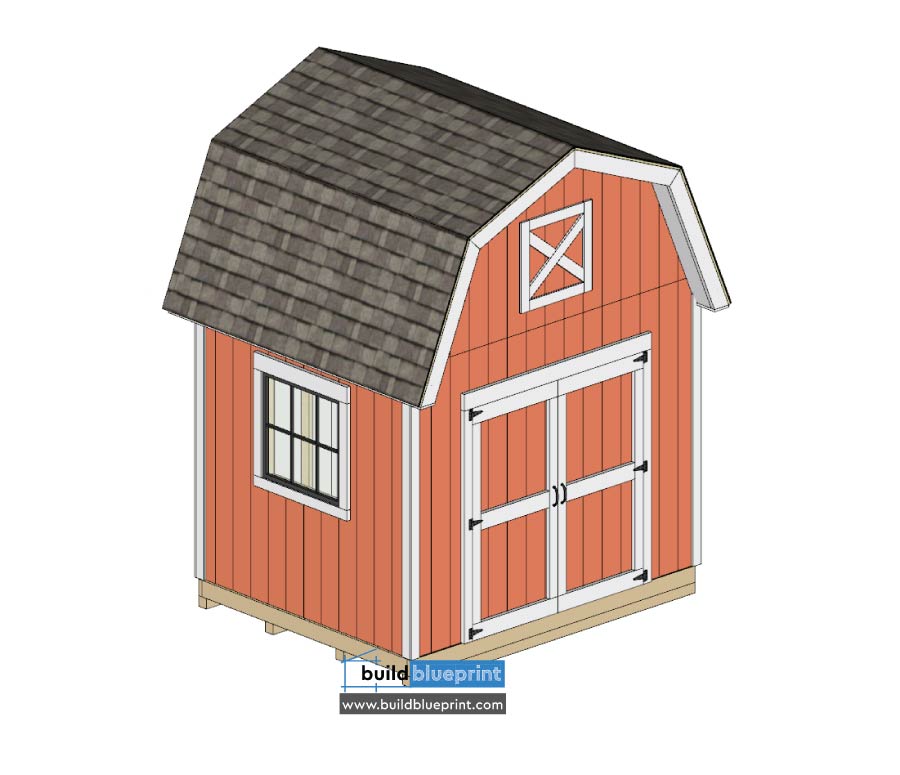 How to Build 8x10 Barn Shed