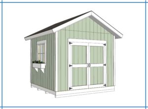 how to build a 10x10 garden shed