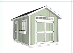 how to build a 14x10 garden shed