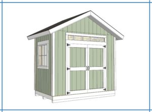 how to build a 6x10 garden shed