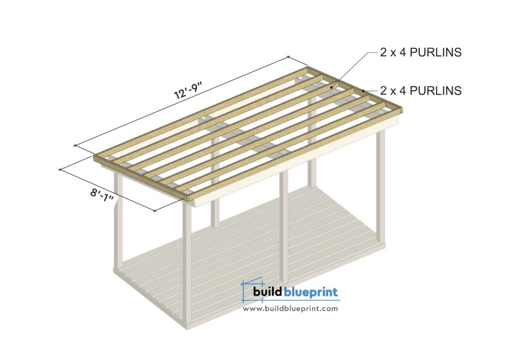 6x12 Firewood Shed Plans - Build Blueprint