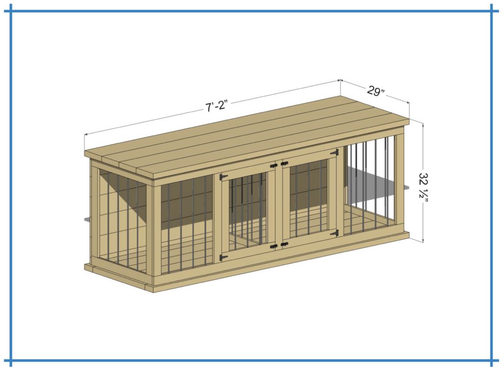 diy dog crate woodworking plans