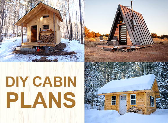 easy DIY Cabin plans
