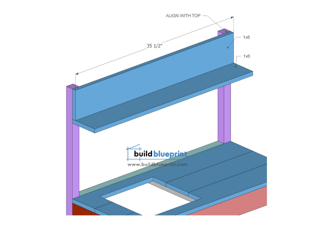 Kid S Backyard Mud Kitchen DIY Plans Build Blueprint   Mud Kitchen 12 1024x726 