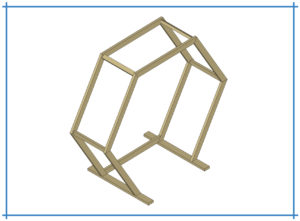 how to build a hexagon arbor