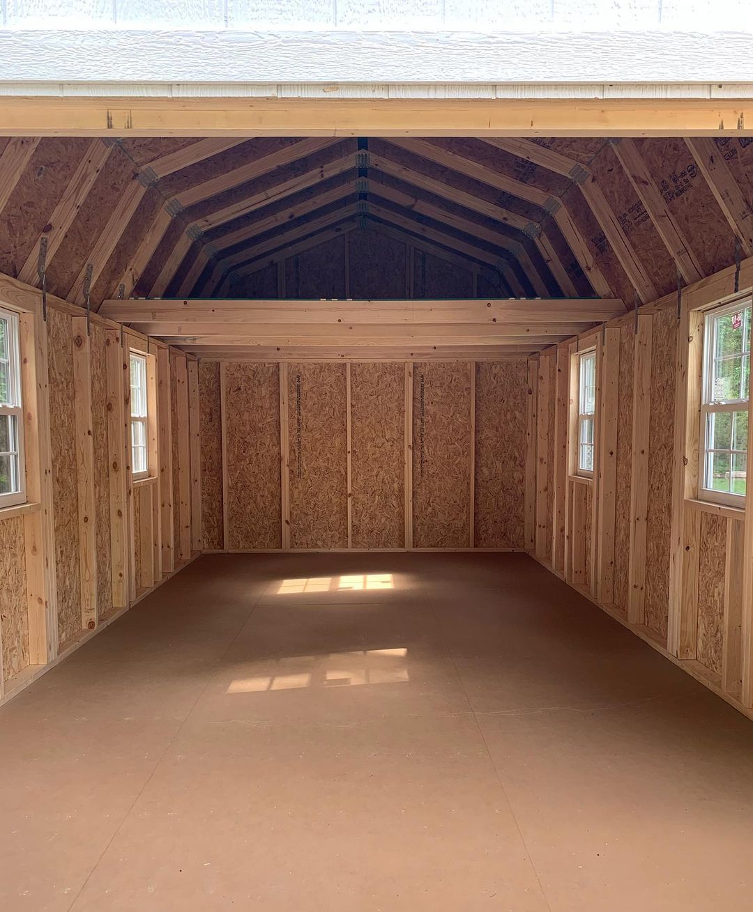  maximize shed interior space