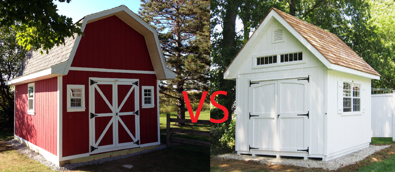 build a barn shed or garden shed